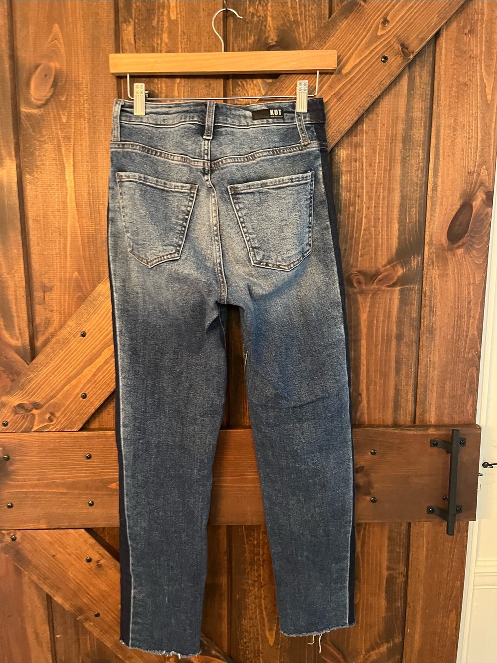 KUT women’s ankle straight leg Jeans size 01 - Picture 3 of 9